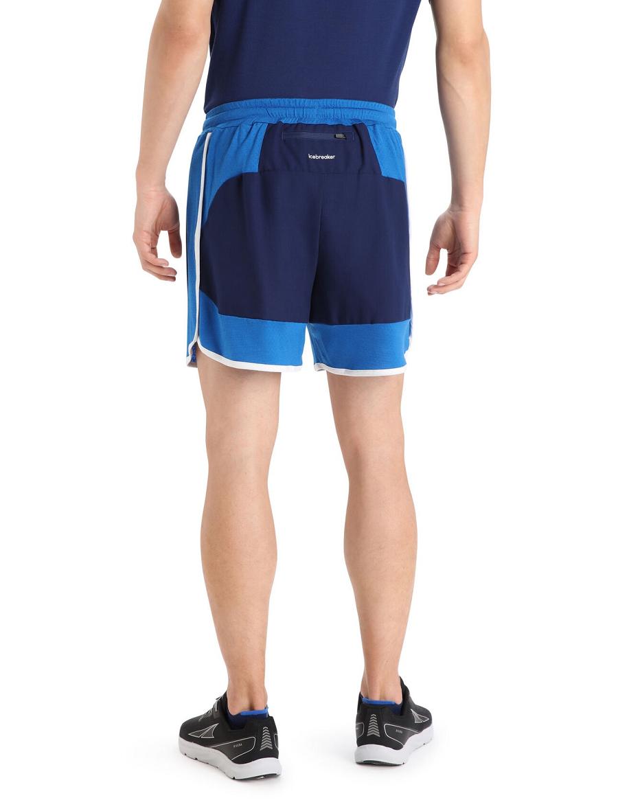 Men's Icebreaker ZoneKnit™ Merino Shorts Royal Navy / Lazurite | CA 1838GSOL